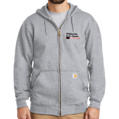 Norby & Sons - Midweight Hooded Zip Front Sweatshirt Thumbnail