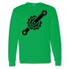Heavy Cotton 100% Cotton Long Sleeve T Shirt Thumbnail