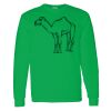 Heavy Cotton 100% Cotton Long Sleeve T Shirt Thumbnail