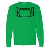 Heavy Cotton 100% Cotton Long Sleeve T Shirt Thumbnail