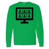 Heavy Cotton 100% Cotton Long Sleeve T Shirt Thumbnail