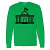 Heavy Cotton 100% Cotton Long Sleeve T Shirt Thumbnail