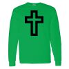 Heavy Cotton 100% Cotton Long Sleeve T Shirt Thumbnail