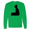 Heavy Cotton 100% Cotton Long Sleeve T Shirt Thumbnail