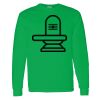 Heavy Cotton 100% Cotton Long Sleeve T Shirt Thumbnail