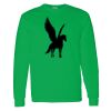 Heavy Cotton 100% Cotton Long Sleeve T Shirt Thumbnail