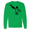 Heavy Cotton 100% Cotton Long Sleeve T Shirt Thumbnail