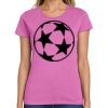Ladies Heavy Cotton 100% Cotton T Shirt Thumbnail