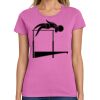 Ladies Heavy Cotton 100% Cotton T Shirt Thumbnail