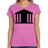 Ladies Heavy Cotton 100% Cotton T Shirt Thumbnail