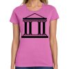 Ladies Heavy Cotton 100% Cotton T Shirt Thumbnail
