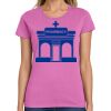 Ladies Heavy Cotton 100% Cotton T Shirt Thumbnail