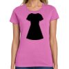 Ladies Heavy Cotton 100% Cotton T Shirt Thumbnail