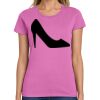 Ladies Heavy Cotton 100% Cotton T Shirt Thumbnail