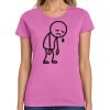 Ladies Heavy Cotton 100% Cotton T Shirt Thumbnail