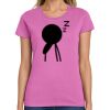 Ladies Heavy Cotton 100% Cotton T Shirt Thumbnail
