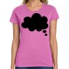 Ladies Heavy Cotton 100% Cotton T Shirt Thumbnail