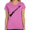 Ladies Heavy Cotton 100% Cotton T Shirt Thumbnail