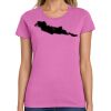 Ladies Heavy Cotton 100% Cotton T Shirt Thumbnail