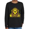 Youth Heavy Cotton 100% Cotton Long Sleeve T Shirt Thumbnail