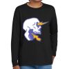Youth Heavy Cotton 100% Cotton Long Sleeve T Shirt Thumbnail
