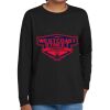 Youth Heavy Cotton 100% Cotton Long Sleeve T Shirt Thumbnail