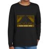 Youth Heavy Cotton 100% Cotton Long Sleeve T Shirt Thumbnail