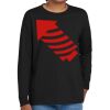 Youth Heavy Cotton 100% Cotton Long Sleeve T Shirt Thumbnail