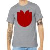 Unisex Heather CVC Short Sleeve Tee Thumbnail